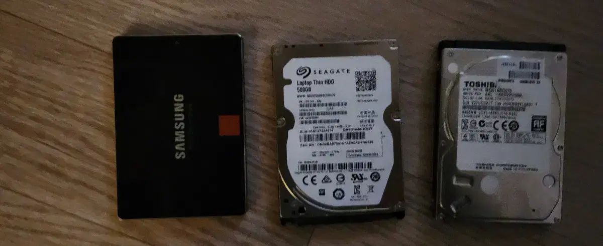 삼성 SSD 840 250GB 및 HDD